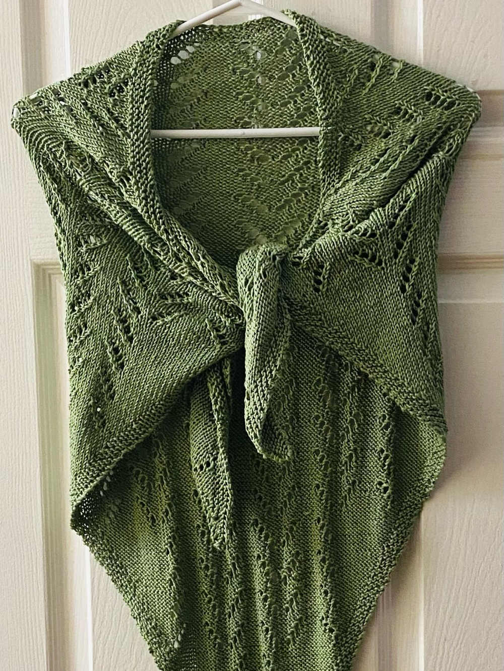 Bamboo Triangle Shawl